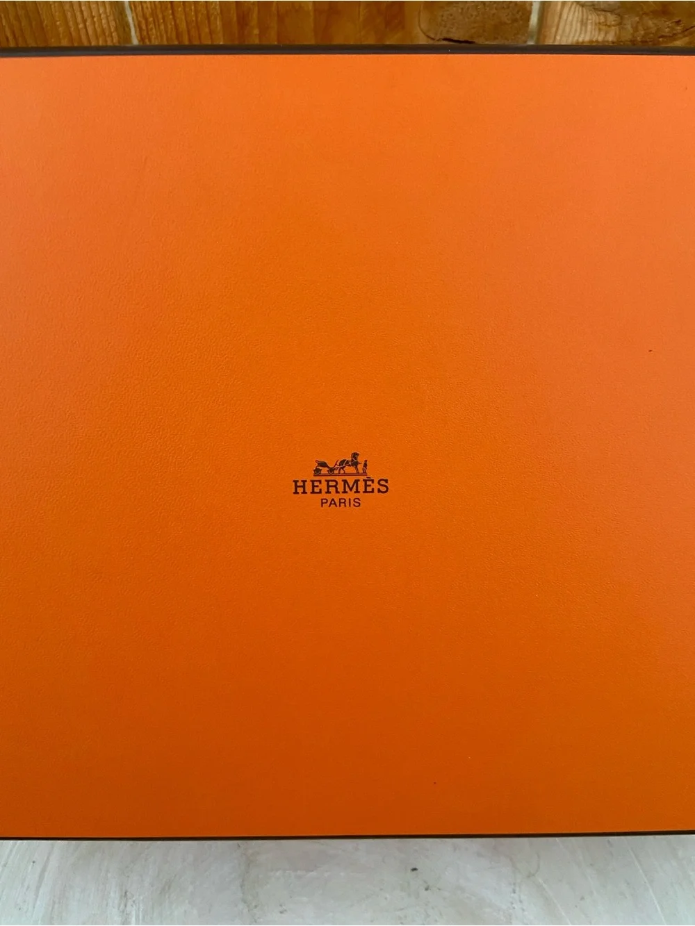 Hermes Orange Box Luxury Storage Gift Box